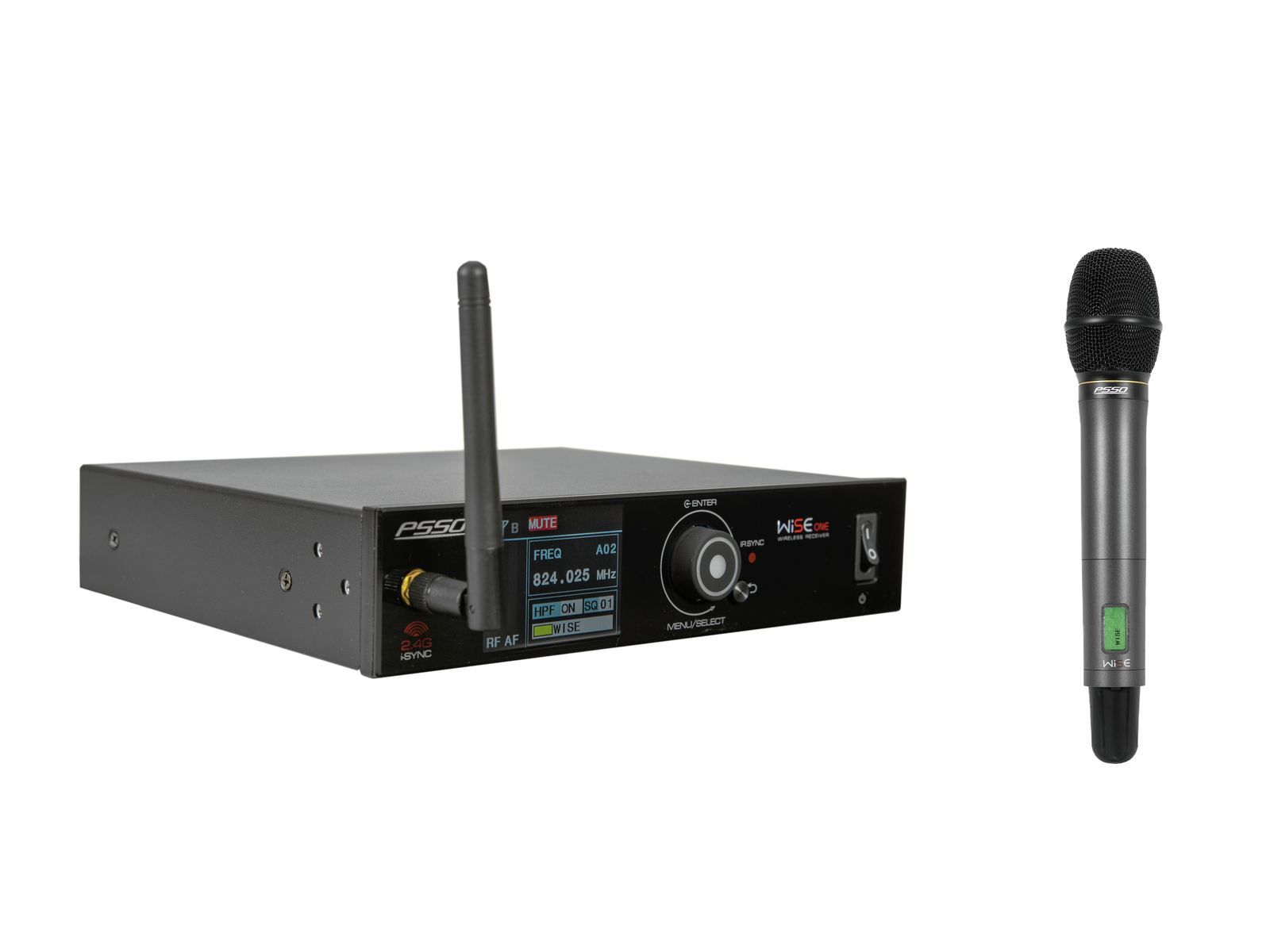 PSSO Set WISE ONE + Dyn. wireless microphone 823-832/863-865MHz