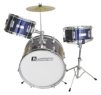 DIMAVERY JDS-203 Kids Drum Set, blue