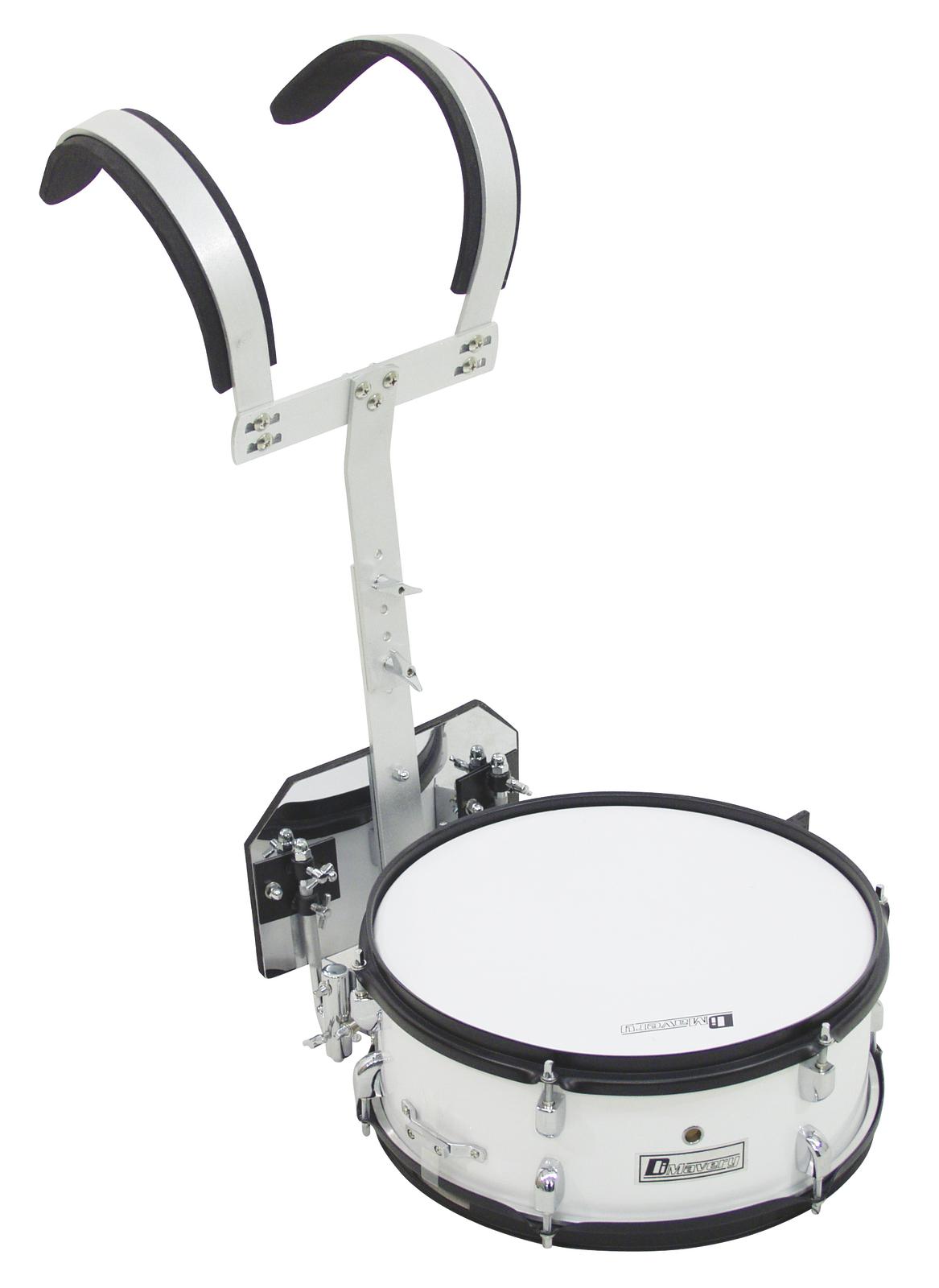 DIMAVERY MS-200 Marching Snare, white