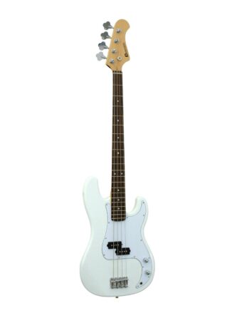 DIMAVERY PB-320 E-Bass, white