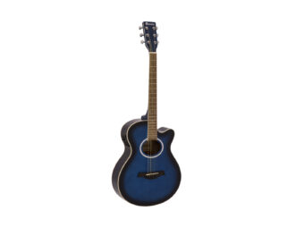 DIMAVERY AW-400 Western guitar, blueburst