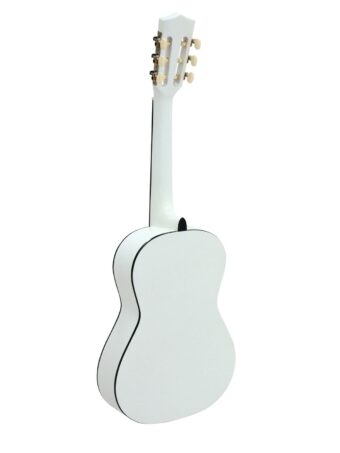 DIMAVERY AC-303 Classical Guitar 1/2, white