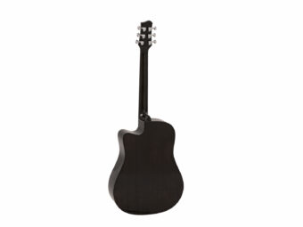 DIMAVERY STW-90 Western Guitar, vintage black