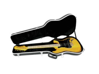 DIMAVERY ABS Case for electric-guitar