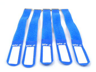 GAFER.PL Tie Straps 25x400mm 5 pieces blue