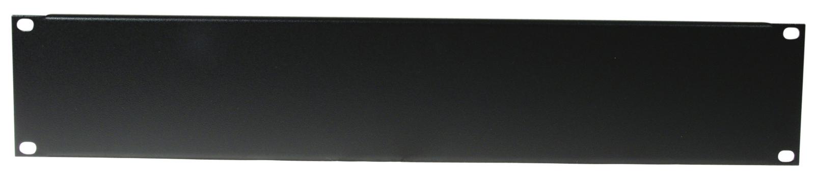 OMNITRONIC Front Panel Z-19U-shaped steel black 2U