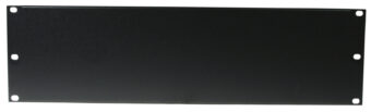 OMNITRONIC Front Panel Z-19U-shaped steel black 3U