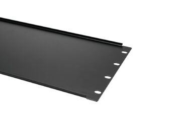 OMNITRONIC Front Panel Z-19U-shaped steel black 4U