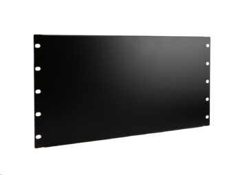 OMNITRONIC Front Panel Z-19U-shaped steel black 5U
