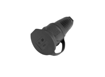 PC ELECTRIC Safety Connector Rubber bk/bu