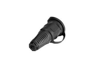 PC ELECTRIC Safety Connector Rubber bk/bu