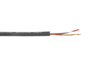 OMNITRONIC Microphone cable 2×0.22 100m bk