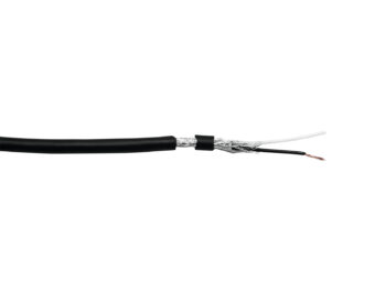 EUROLITE DMX cable 2×0.22 100m bk