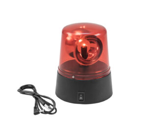 EUROLITE LED Mini Police Beacon red USB/Battery
