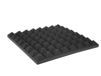 OMNITRONIC Accoustic Foam, Pyramid 50mm, 50x50cm