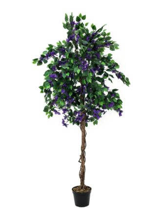 EUROPALMS Bougainvillea, artificial plant, lavender, 180cm
