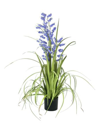 EUROPALMS Bellflower, artificial flower, purple, 105cm