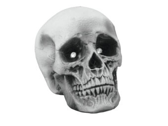 EUROPALMS Halloween skull 21x15x15cm LED