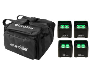 EUROLITE Set 4x LED TL-4 Trusslight + Soft Bag