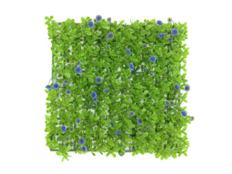 EUROPALMS Grass mat, artificial, green-purple, 25x25cm