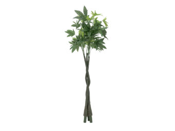 EUROPALMS Pachira ball tree, artificial plant, 160cm