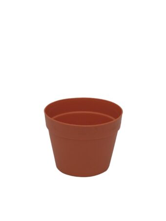 EUROPALMS Flowerpot plastic, red, 17cm
