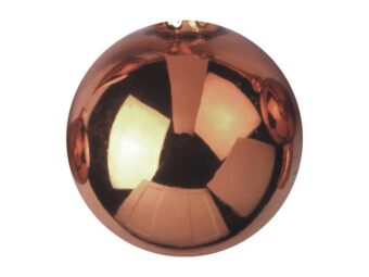 EUROPALMS Deco Ball 3,5cm, copper, shiny 48x