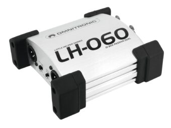 OMNITRONIC LH-060 PRO Passive Dual DI Box
