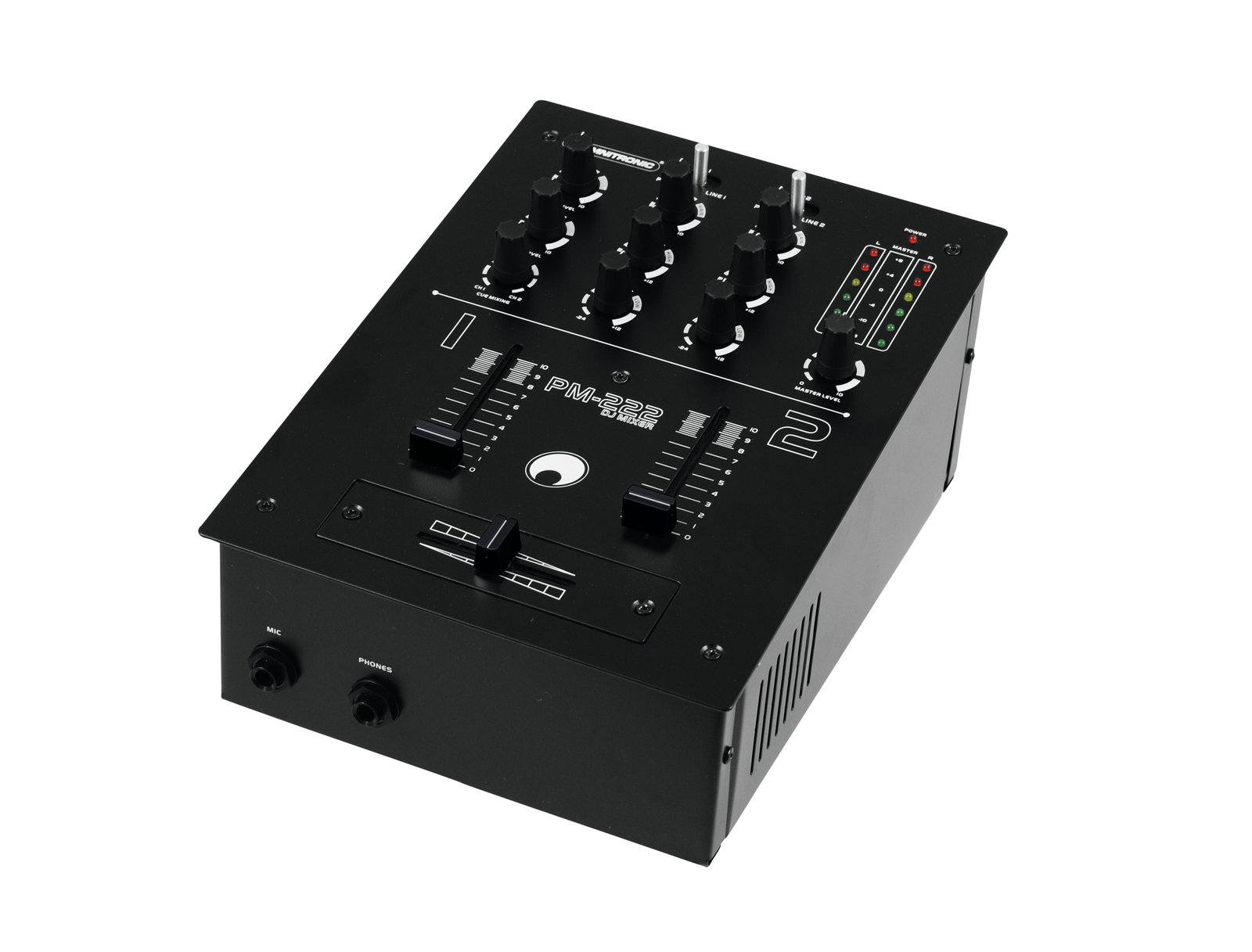 OMNITRONIC PM-222 2-Channel DJ Mixer