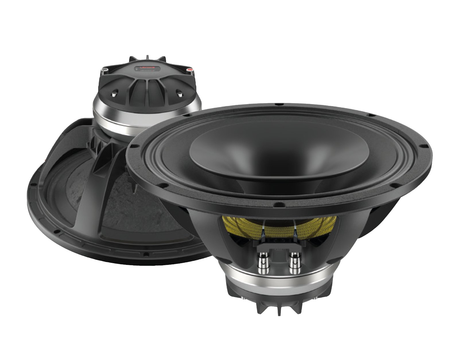 LAVOCE CAN123.00TH 12″ Coaxial Speaker With Horn, Neodymium, Aluminium Basket