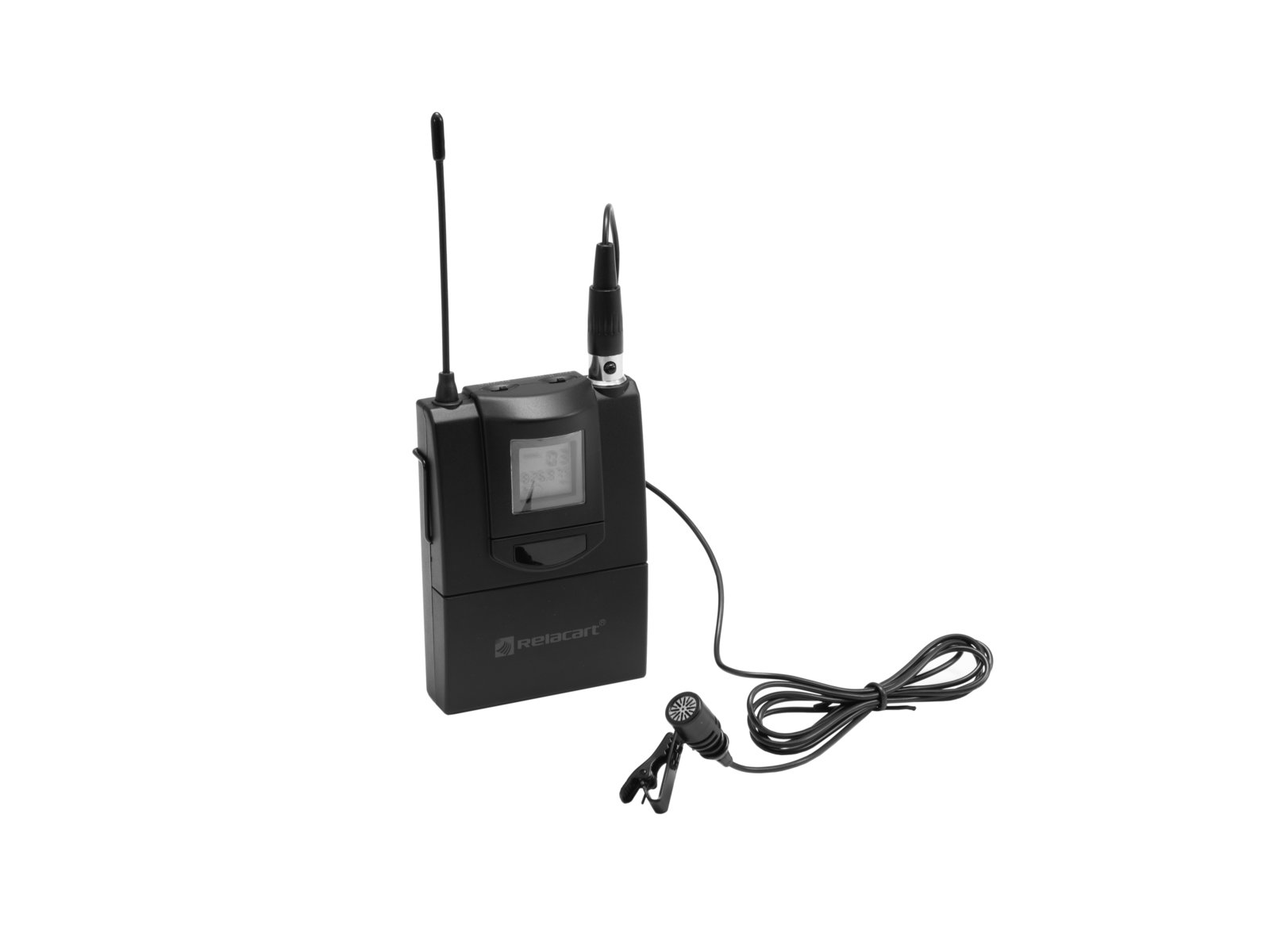 RELACART ET-60 Bodypack with Lavalier Microphone for WAM-402