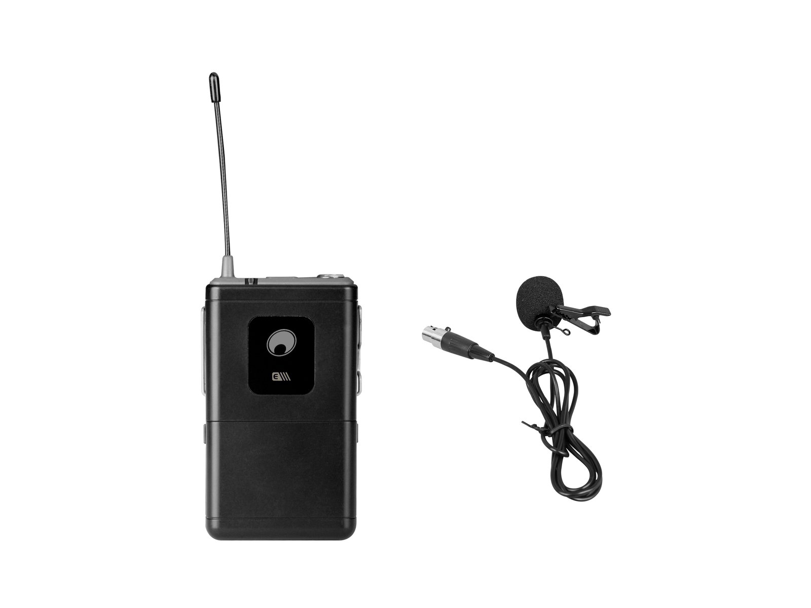 OMNITRONIC UHF-E Series Bodypack 831.1MHz + Lavalier Microphone