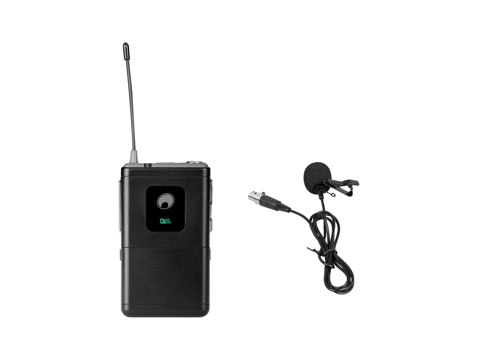 OMNITRONIC UHF-E Series Bodypack 520.9MHz + Lavalier Microphone