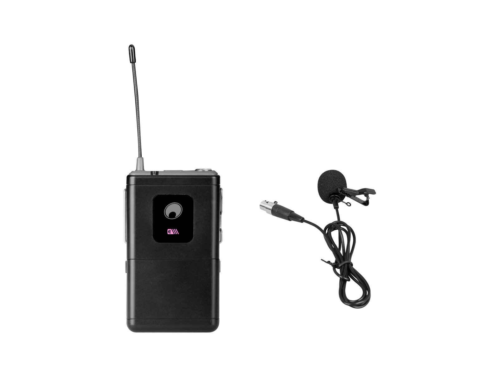 OMNITRONIC UHF-E Series Bodypack 523.1MHz + Lavalier Microphone