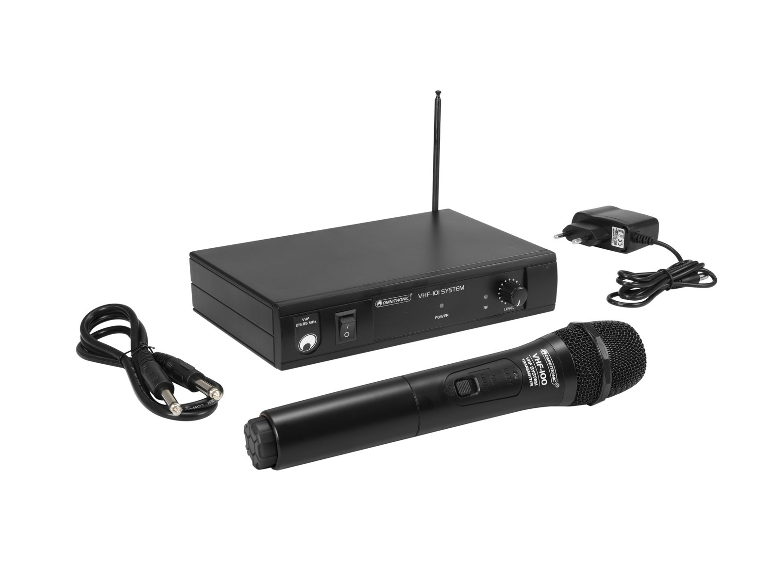 OMNITRONIC VHF-101 Wireless Mic System 209.80MHz