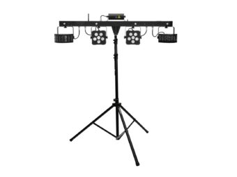 EUROLITE Set LED KLS Laser Bar PRO FX Light Set + M-4 Speaker System Stand