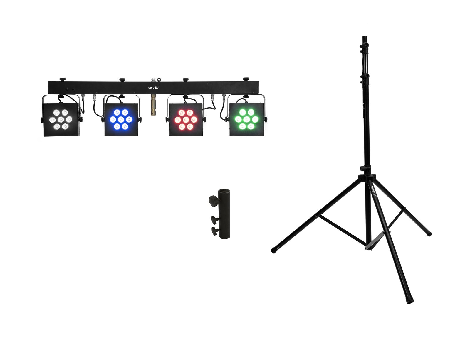 EUROLITE Set LED KLS-3002 + M-4 Speaker-System Stand