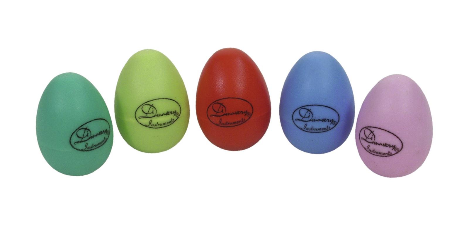DIMAVERY Egg shaker colored 2x