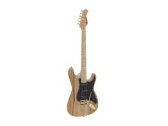 DIMAVERY ST-303 Electric Guitar, nature