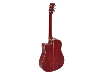 DIMAVERY JK-510 Western Guitar, cutaway, grained