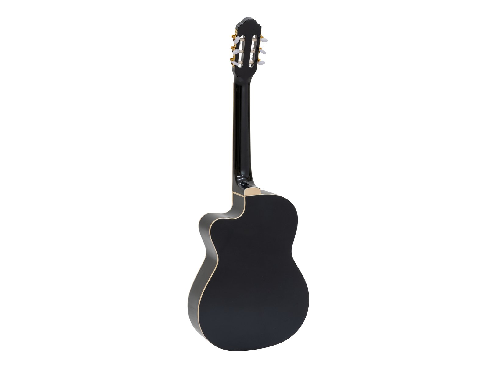 DIMAVERY CN-600E Classical guitar, black