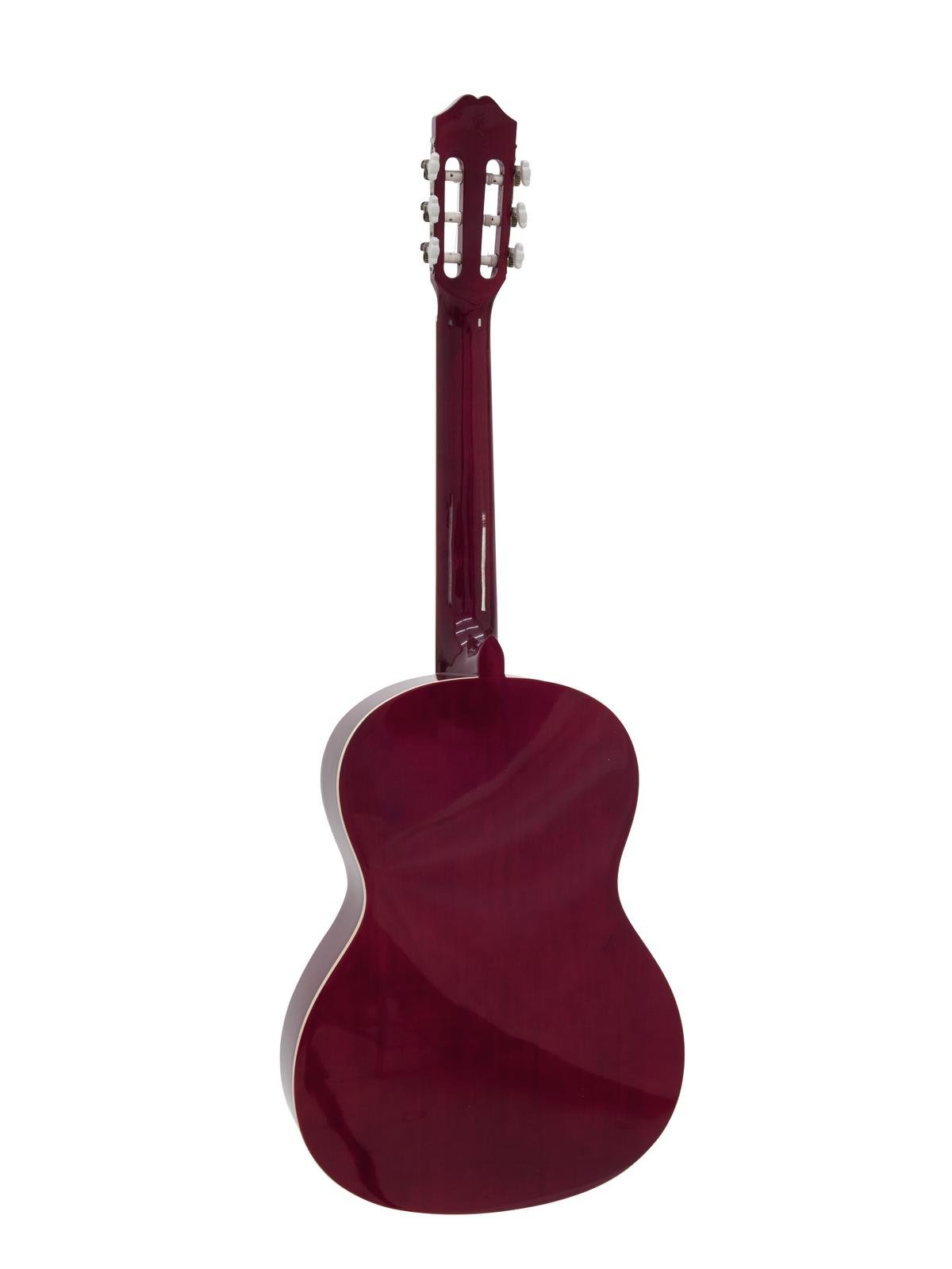 DIMAVERY AC-303 Classical Guitar, red