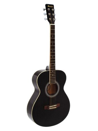 DIMAVERY AW-303 Western Guitar, black
