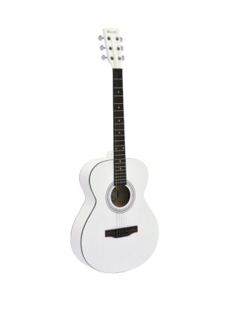 DIMAVERY AW-303 Western Guitar, white