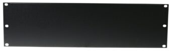 OMNITRONIC Front Panel Z-19U-shaped, steel, black 3U