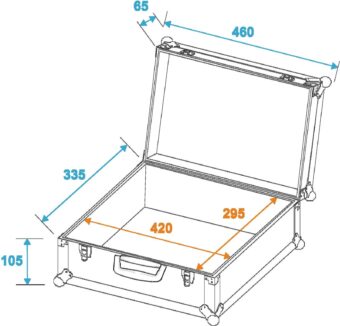 ROADINGER Universal Case FOAM, black