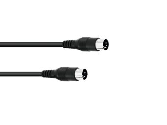 OMNITRONIC DIN Cable 5-pin MIDI 3m