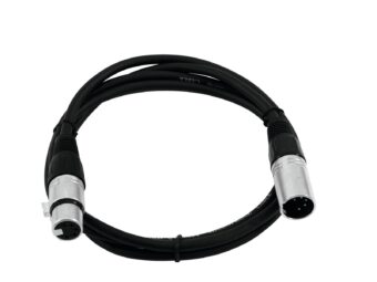 OMNITRONIC XLR Cable 5-pin 3m bk