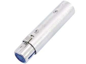 OMNITRONIC Adapter 3-pin XLR(M)/5pin XLR(F)