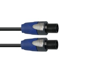 PSSO LS-1550 Speaker Cable Speakon 2×1.5 5m bk